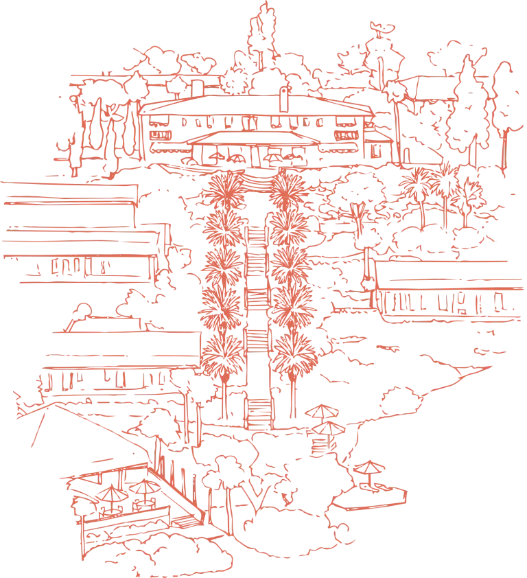 Illustration of The Hillcrest Lodge